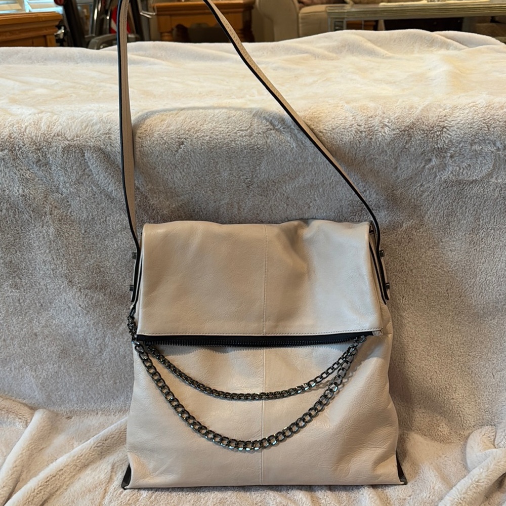 Elegant Botkier Cream Chain Shoulder Bag